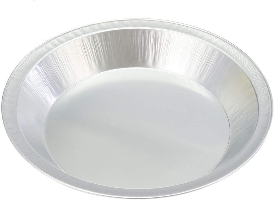 Handi-Foil 9" Smooth-Wall Aluminum Pie Pan Plate Tin -Heavy Duty (Pack of 25)