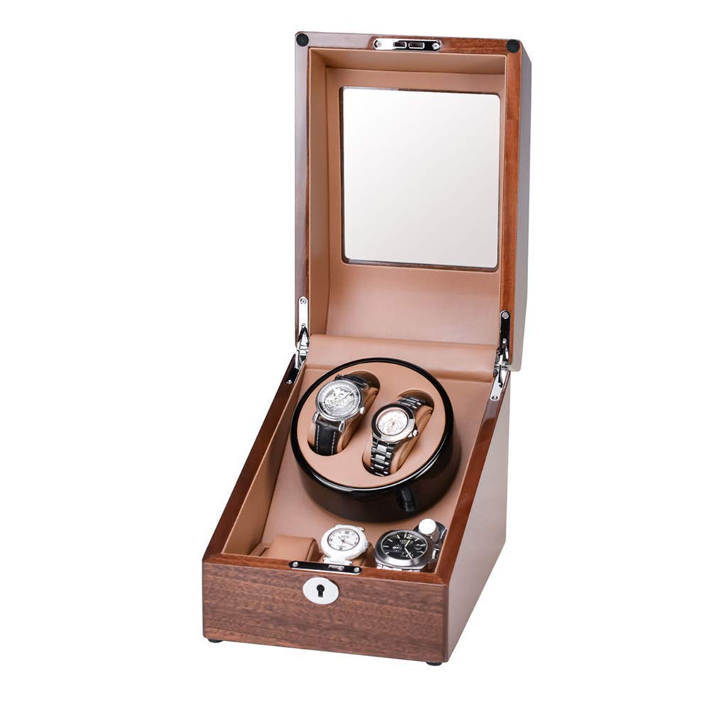 FENOKD Watch Winders Watch Winder Boxes Automatic 2+3 Mechanical Watch Storage Quiet Motor Rotate Winding Box Turn Table Device Watch Winder Watch Box