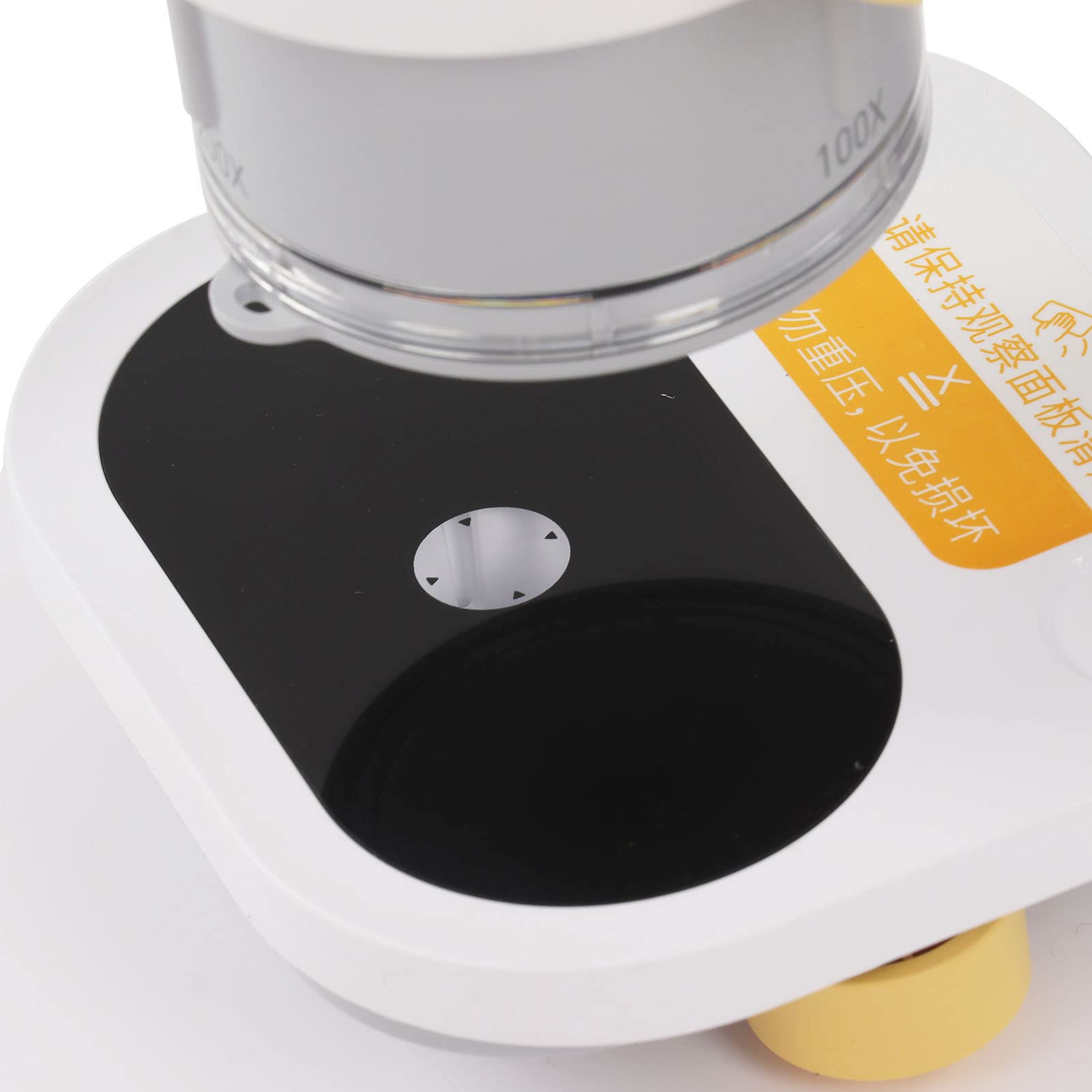 Digitales Mikroskop, ABS-USB-Mikroskop 100 X 600 X 1200 mit LED-Licht und 10 Proben, Eingebauter 4000-mAh- für, Studenten, Zuhause, Schule, Naturwissenschaftliches Lernen