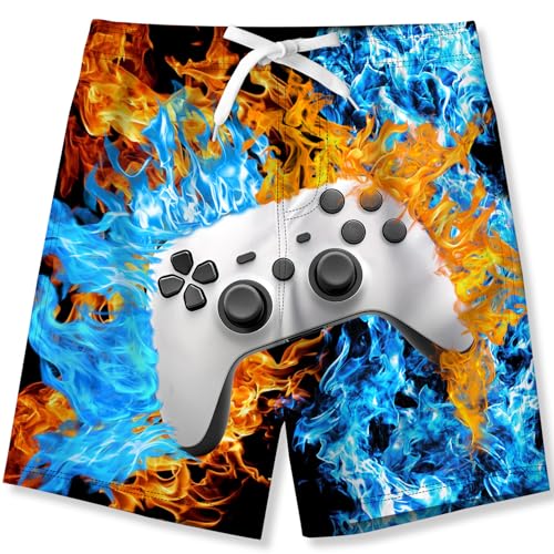 kids4ever Jungen Badehose Schnell Trocknende Badeshorts...