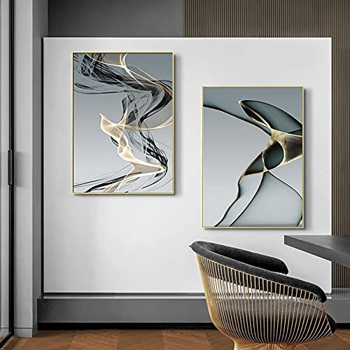 Toile peinture nordique pour sublimer le design du salon