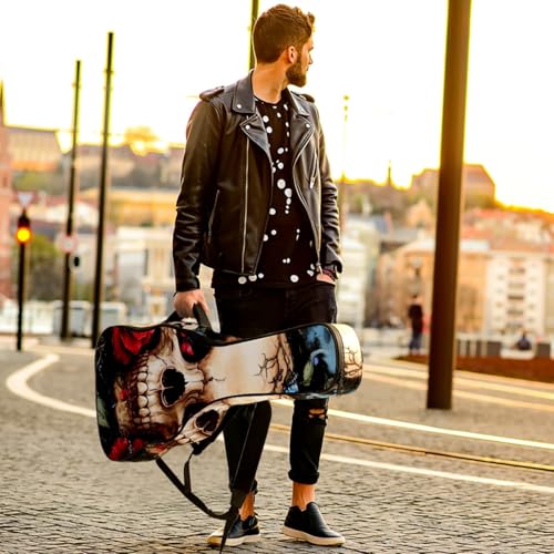 Housse guitare acoustique de 109 cm étui souple sac à dos imperméable