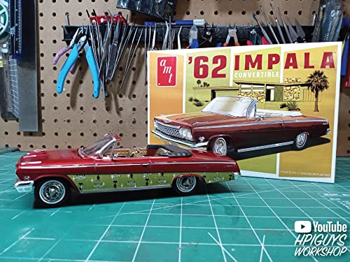 Modelo 1:25 Chevrolet Impala Convertible 1962 miniatura 5