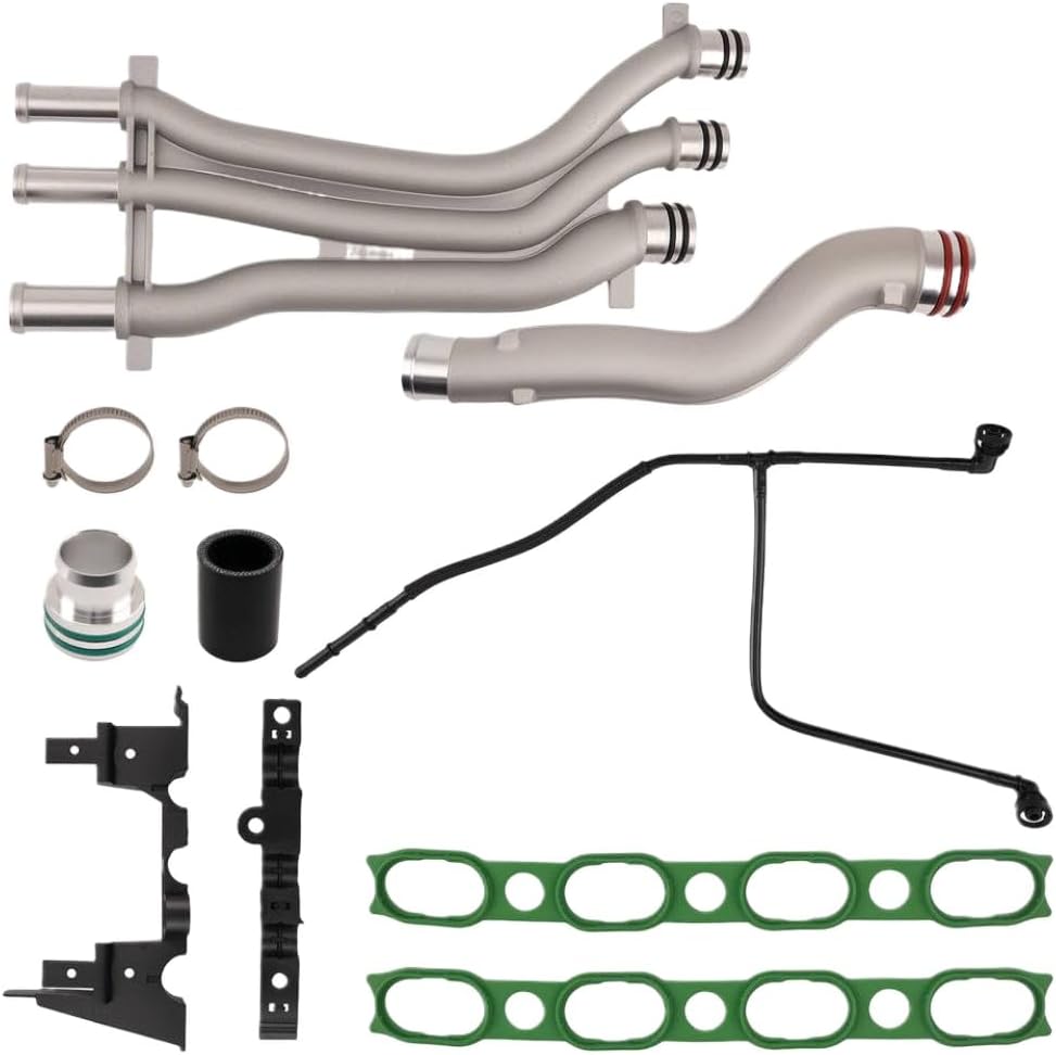 Aluminum Water Tube Kit 94810623000 for S and Turbo 4.5L V8 Models 2003-2006