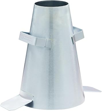 Steel Slump Cone, 4x8x12in