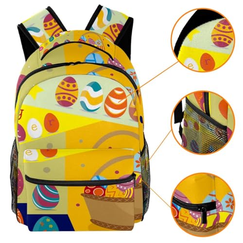 Sac à dos d'école multicolore grand format pour ado et voyage