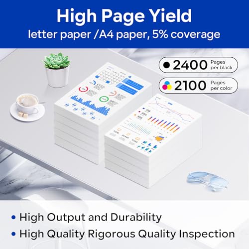 Image of Padua 414A Toner Cartridge 4 Pack (with Chip) Compatible W2020A W2021A W2022A W2023A Toner Replacment for HP 414A Color Pro M454dn M454dw MFP M479fdn M479fdw Toner Printer