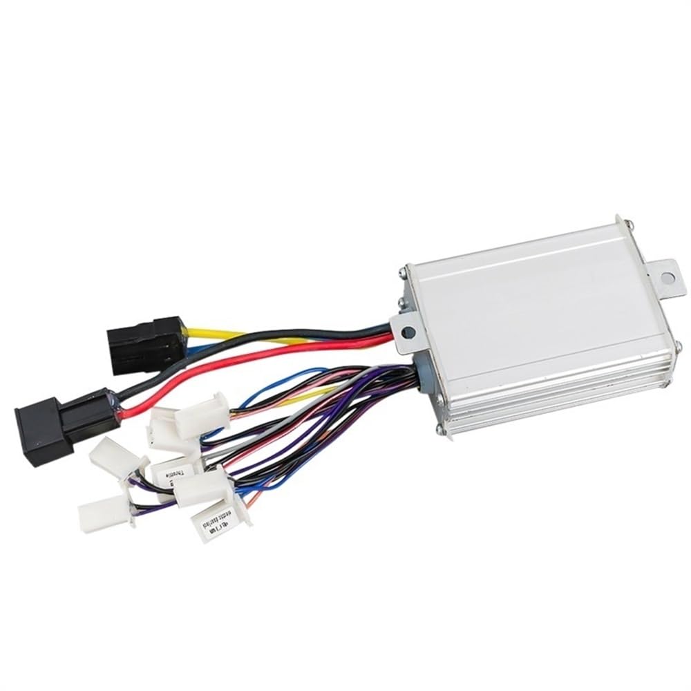 Regulador Patinete Electrico Controlador de CC de Motor Cepillado eléctrico 24V 36V 48V 250W-800W, Controlador de Velocidad for Bicicleta eléctrica Scooter E-Bike Accesorios Controlador del Motor