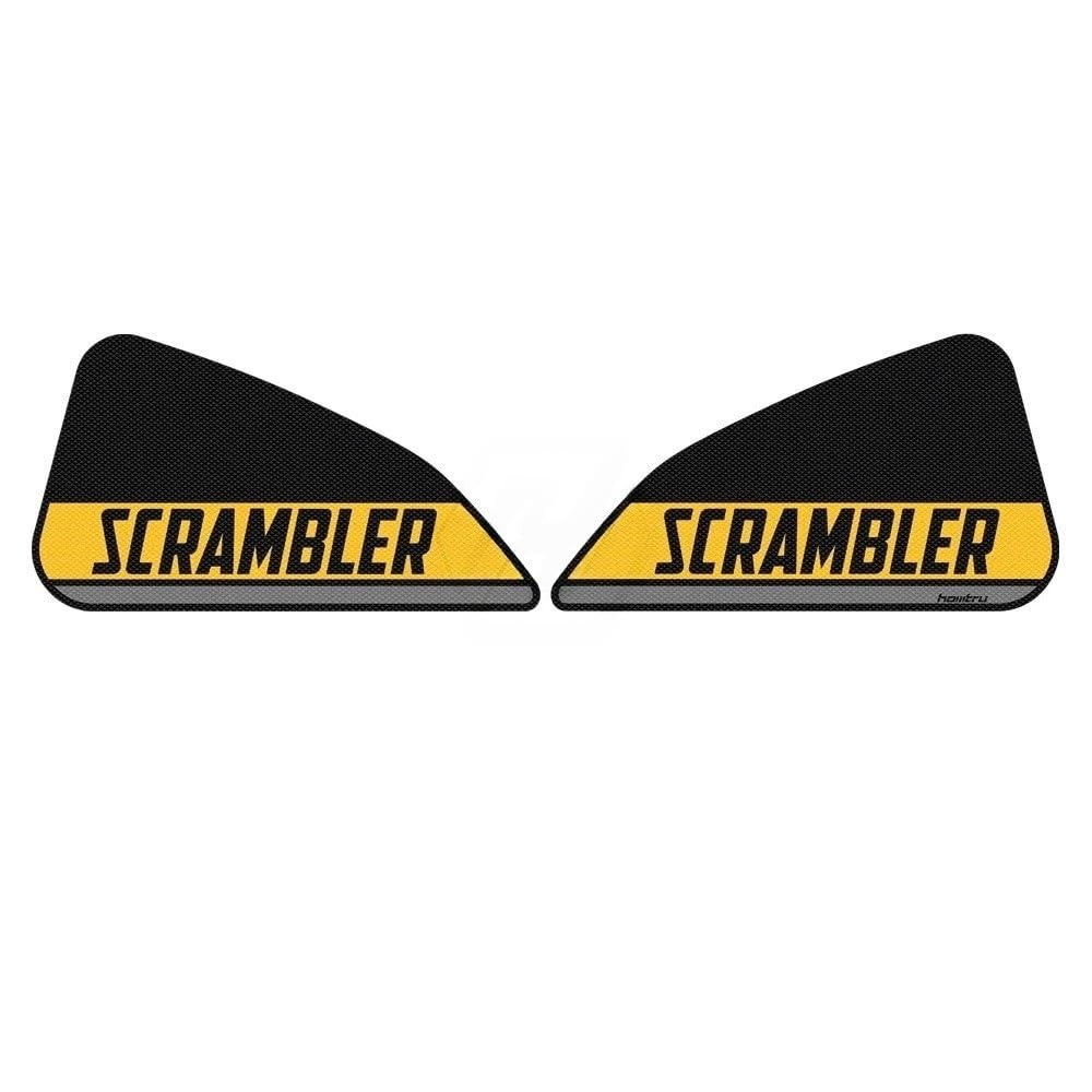 Tank Protection Sticker Motorcycle Side Tank Pad Protection Knee Grip Mat Fuel Sticker Traction for Scrambler 800 2015-2016