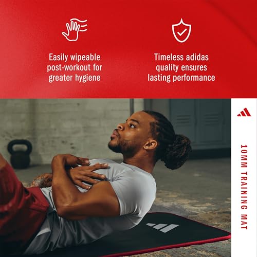 Adidas 10mm NBR Training Mat with Carrying Strap — view 7