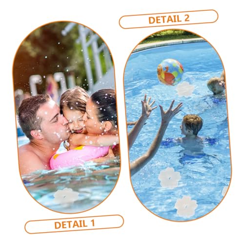 Kisangel 12 Peças Sakura Esponja De Filtro De Algodão Absorvente De Óleo Para Piscina Esponjas De Pi