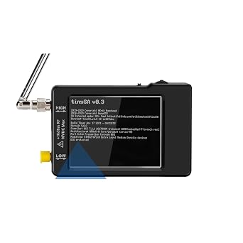 Spectrum Analyzer, Hand Spectrum Analyzer 2.8" Display 100kHz To 960MHz With ESD Proteced Version V0.3.1_E Analyzers