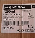 Moog Enteralite Infinity 1200 Milliliter Feeding Bag with Attached Pump Set, Case of 30 by Zevex