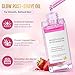 KITNOBLIS After Shave Oil Women for Smooth Skin, Strawberry Shaving Oil with Peptides & Hyaluronic Acid - Razor Bump Prevention & Anti-Aging Treatment for Ingrown Hair, Hydration & Soothing (50 ML)
