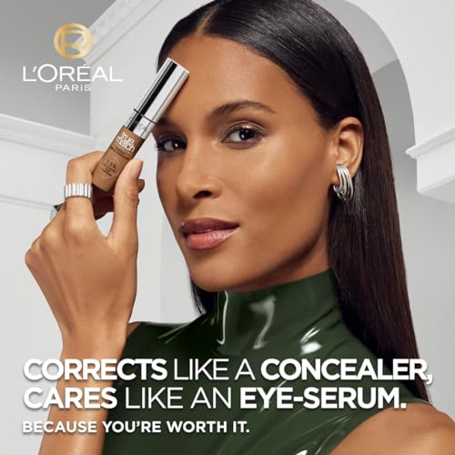 L'Oréal Paris Concealer, True Match Radiant Serum Concealer for Face, with 1.5 Percent Hyaluronic Acid and Caffeine, Reduce the Appearance of Dark Circles and Fine Lines, Shade 1.5N - Image 6