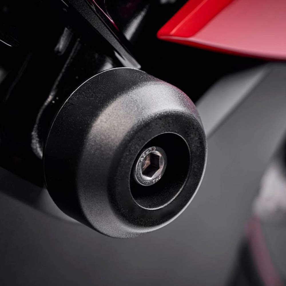 NICECNC Telaio Slider Guard Crash Protector Pad Engine Crash Protector Pad Guard Caduta Proteggere Compatible with BMW S1000RR 2019 2020 2021 2022