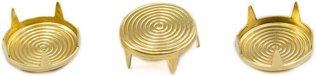 Allstarco Gold Target Bedazzler Refill Studs Non Rusting Nailheads Fabric Garment Embelishments - 100 Pieces (Size 30, Target/Gold)