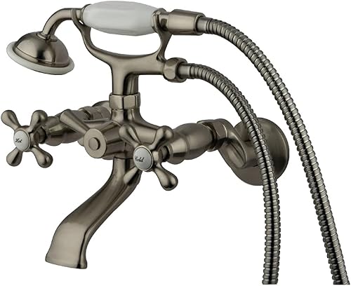 Vista 10 de Kingston Brass KS265 Clawfoot canilla para la bañera, KS265PB Latón pulido