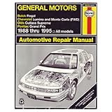 General Motors Buick Regal, Chevrolet Lumina and Monte Carlo (Fwd), Olds Cutless Supreme, Pontiac Grand Prix: Automotive Repair Manual, 1988-1995 All Models (Haynes Automotive Repair Manual Series)