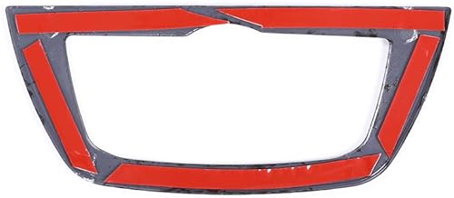 Miniatura 7 de YIWANG - Cubierta para interruptor de faros de coche estilo fibra de carbono para BMW X4 G02 2018, para BMW 5 Series G30 2017 2018 2019 accesorios