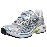 ASICS Damen GT-2140 Laufschuh, Lightning/Liquid Silber/Türkis, 36 EU
