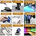 SHOYO Color Changing Spotlights Pond Lights with Timer, Submersible Fountain Lights Memory Dim Adjustable IP68 Waterproof Underwater RGB for Outdoor Garden Yard Lawn Water Pond Fountain, 4 in Set