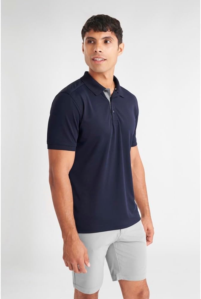 Calvin Klein Men's Club Golf Polo Shirt - Navy - S