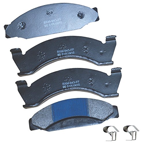 Bendix Premium SBM90 Brake Pads for American Motors AMX 1978, Concord 1981-1980, Gremlin 1978-1976, Spirit 1981-1979, Ferrari Dino 206 GT 1969-1968, Ford Mustang II, Pinto, Mercury Bobcat