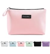 Kleine Make up Tasche MAANGE Kleine Reise Kosmetiktasche Tragbare Schminktasche wasserdichte PU L...