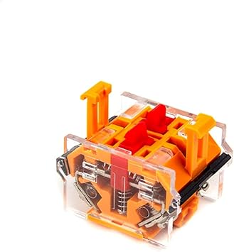 Silver Switch Contact Compatible with LA38/39 Push Button Switch 1NO1NC 2NO 2NC DIY Accessories Color 2 NC