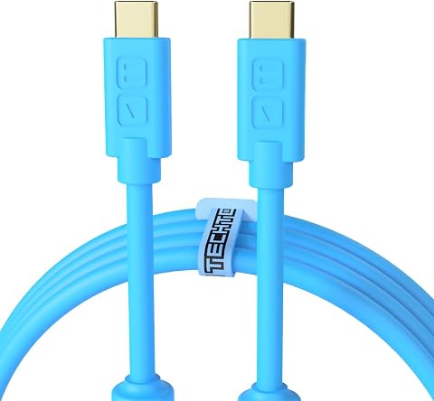 DJ TechTools Chroma Cables USB-C to C - 1mt | Blue