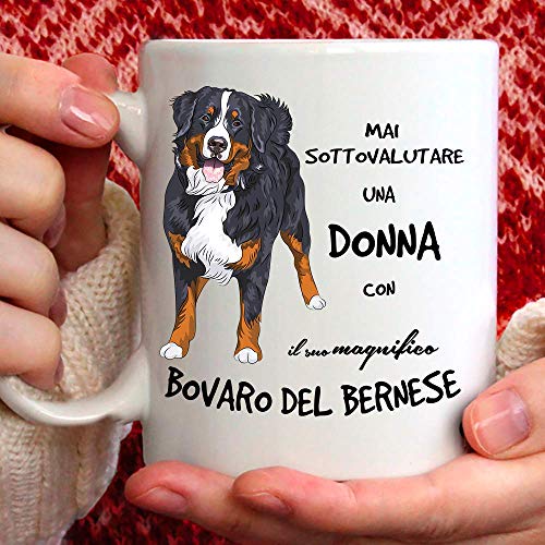 Cartello 'Attenti Al Cane' Per Bovaro Del Bernese - Targa In Metallo 15x20 Cm - Foto 10