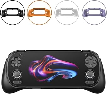 for Retroid Pocket 6, Portable Extension Grip Non Slip Ergonomic Comfortable Handle, Game Console Retroid Pocket 6 Protective Case. (Black)