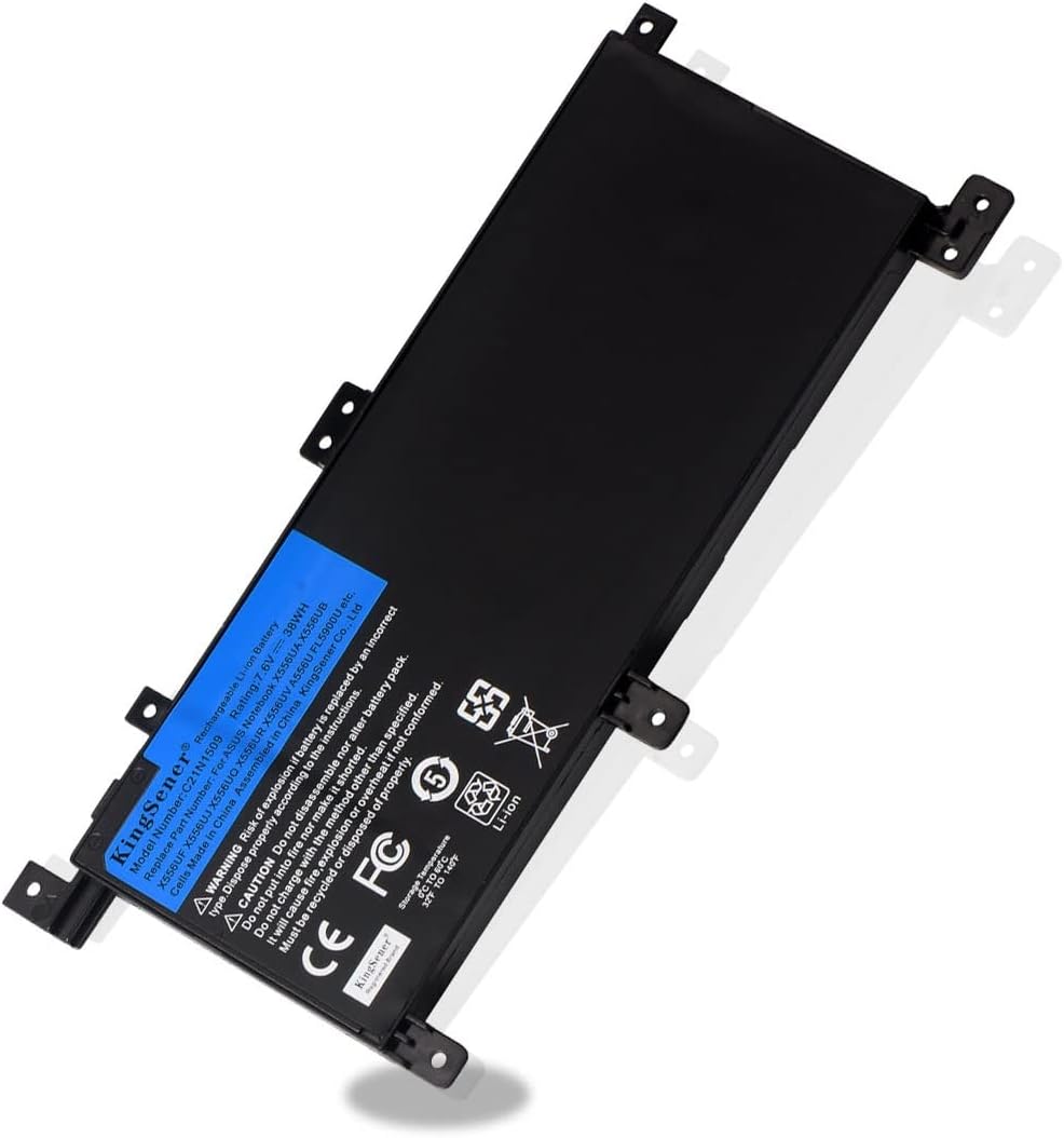 C21N1509 Laptop Battery for ASUS Notebook X556UA X556UB X556UF X556UJ X556UQ X556UR X556UV A556U FL5900U 38WH
