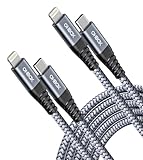 iPhone Fast Charger 10FT 2Pack, USB C to Lightning Cable for...