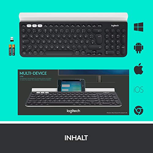 Logitech K780 Kabellose Multi-Device Tastatur