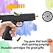 Toy Gun Soft Bullet, Shell Ejecting Cool Toy Pistol with 80 Pcs Soft Foam Bullets Darts, Toy Foam Blaster Shooting Games Educational Model Toy Guns, Gifts for Kids Girls Boys