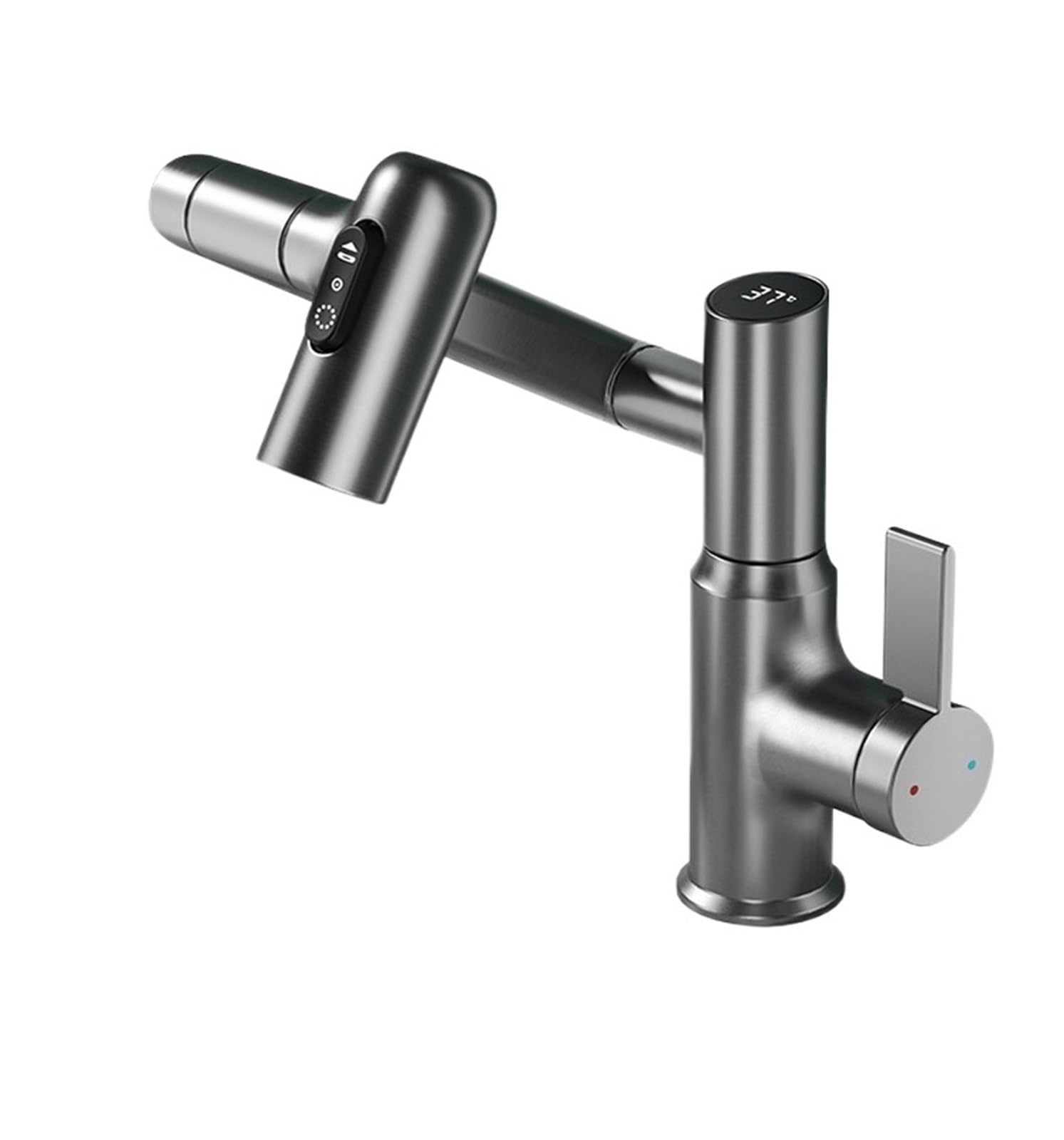 Robinet de lavabo à affichage LED pour le confort de la salle de bain familiale