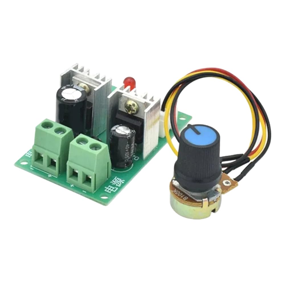 Osmond PWM DC Motor Speed Controller 12V-36V 3A Adjustable Voltage Regulator Switch Module for Various Motors