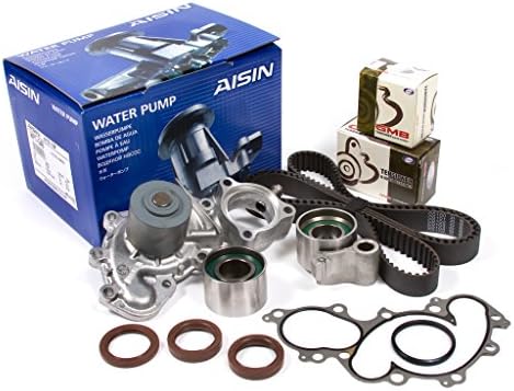 Evergreen TBK271WPA2 Compatible With Toyota Pickup 3.4 DOHC 5VZFE Timing Belt Kit AISIN Water Pump
