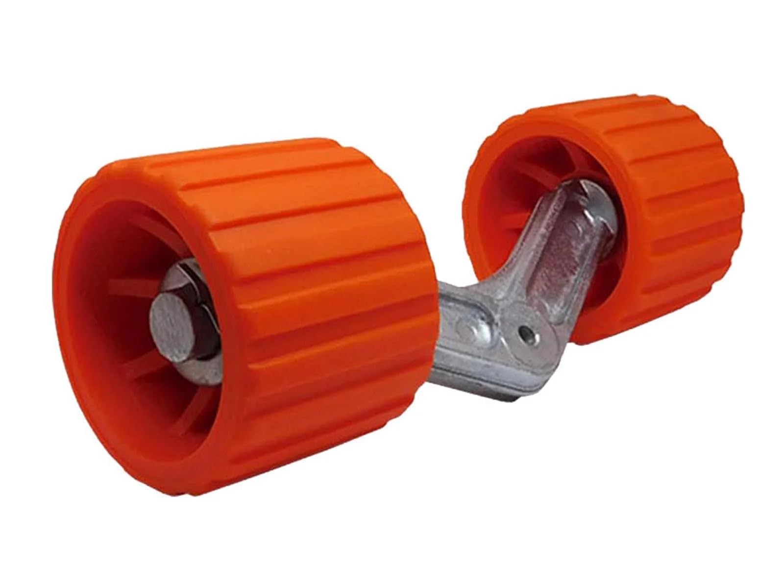 Extreme Trailers, Aluminium Wing Bracket with Non Marking Rollers (Orange)