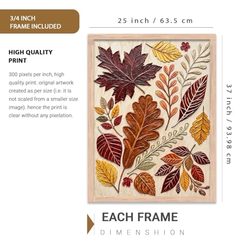 Image of kotart Abstract Floral Art WALL Framed Painting | Big Aesthetic WALL Framed Paintings for Living Room Bedroom Wall Decor (25x37 inch)