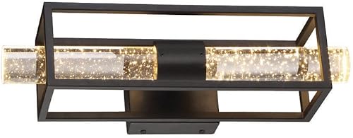 Miniatura 3 de Designers Fountain Aloft - Aplique de pared LED integrado de 21 W, 2700 K, blanco cálido, 1157 lúmenes, LED89802-BK