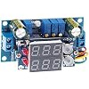 5A Buck Converter, KNACRO Voltage Regulator Board DC 6-36V Down to 1.25-32V 5A CC CV MPPT Solar Controller Module 24v to 12v 5v for Car Power Supply