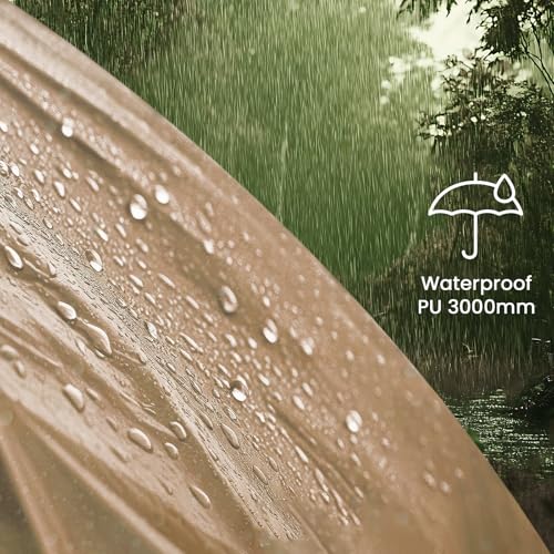 Inflatable Tents for Camping, Blow Up Tent with Hand Pump, Easy Setup InflatableTent 4 Season Tent, Waterproof Oxford Air Glamping Tents for Camping Adult 4/6/8 Person