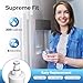 ICEPURE 4396508 Refrigerator Water Filter Replacement for EveryDrop Filter 5, EDR5RXD1, Whirlpool 4392857, NL300, 4396510, 4396509, 4396547, LC400V, 4396510p, WF-NLC240V,PNL240V, 2PACK