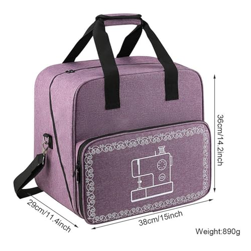 Miniatura 6 de Raypontia Bolsa Transporte Para Máquina De Coser - 38 36 29 Cm Con Tela Oxford 600d Compatible