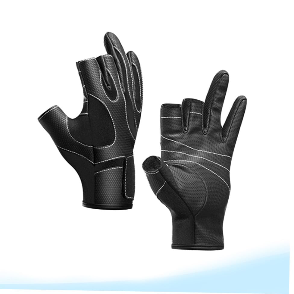 Gants de pêche pour manipuler le téléphone facilement sans les retirer