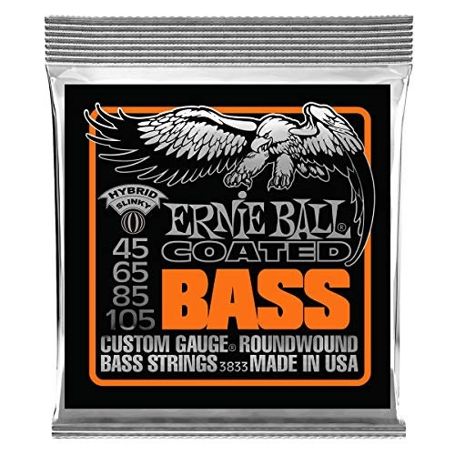 ERNIE BALL 3833 ベース弦 (45-105) COATED HYBRID SLINKY BASS �