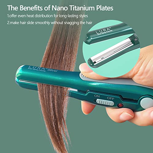 LURA Small Flat Iron for Pixie Haircut GBF1165 の商品画像 2